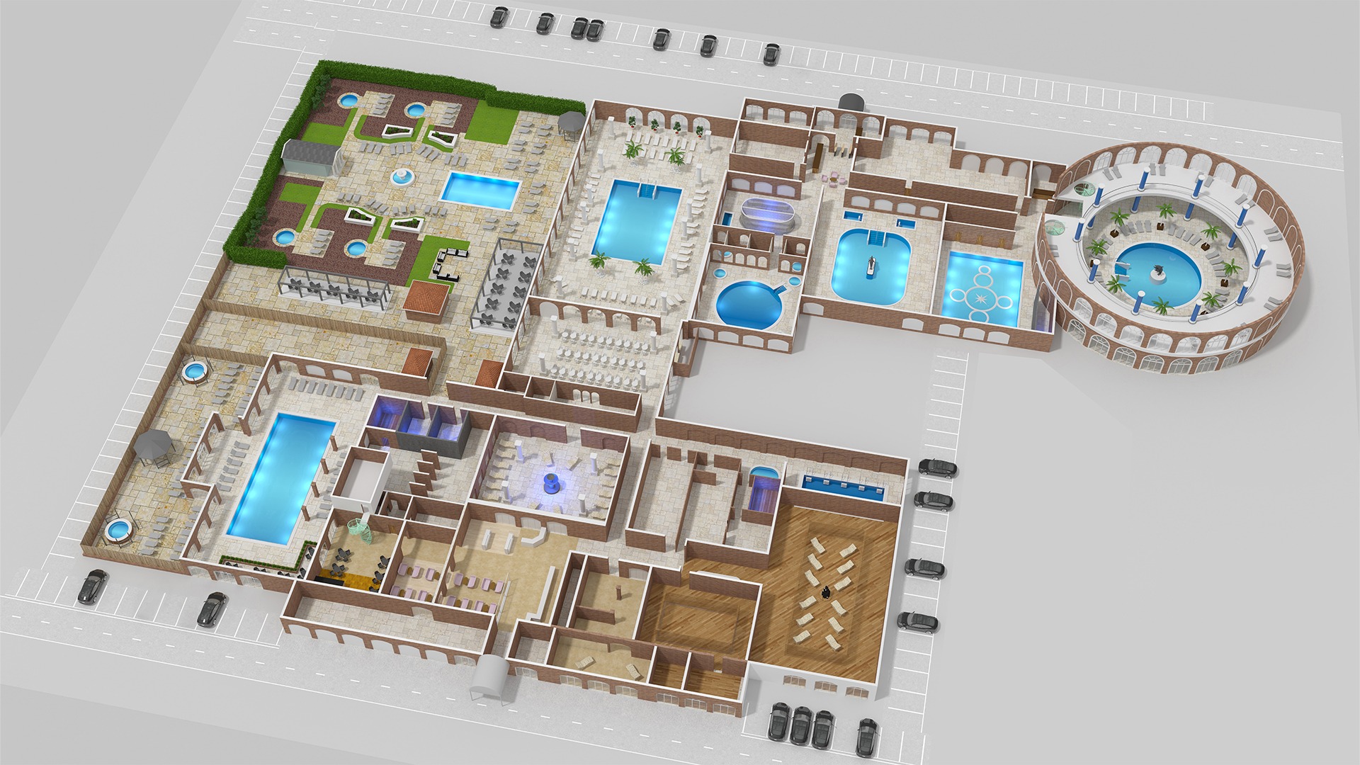 Nirvana Spa Interactive Map